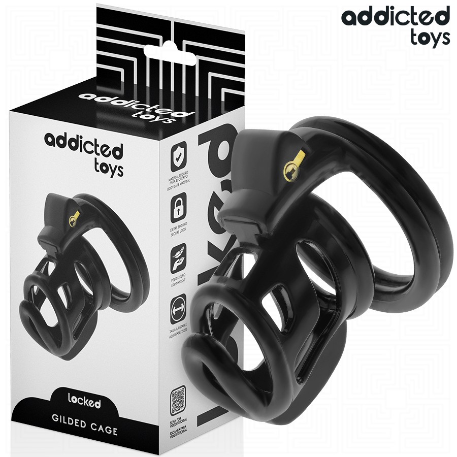 ADDICTED TOYS LOCKED - KLATKA NA PENISA 8,5 CM